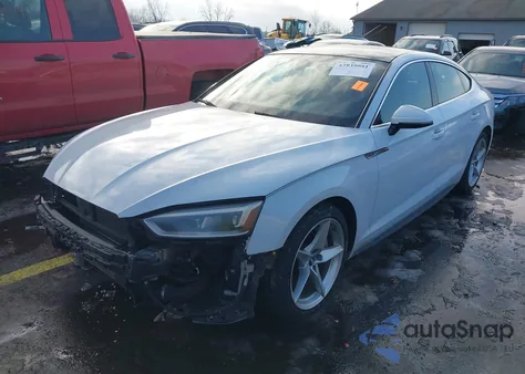 2018 Audi A5 2.0T Premium z USA, uszkodzony, nr VIN WAUENCF53JA012583